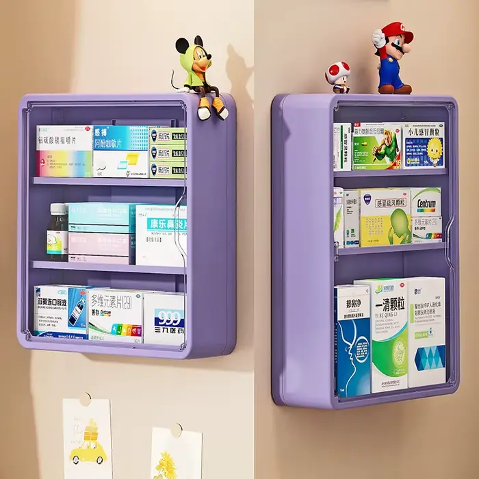 Étagère de rangement murale multicouche