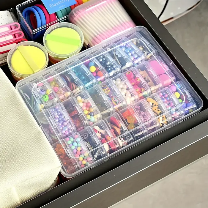 Boîte de rangement de broderie de peinture au diamant bricolage