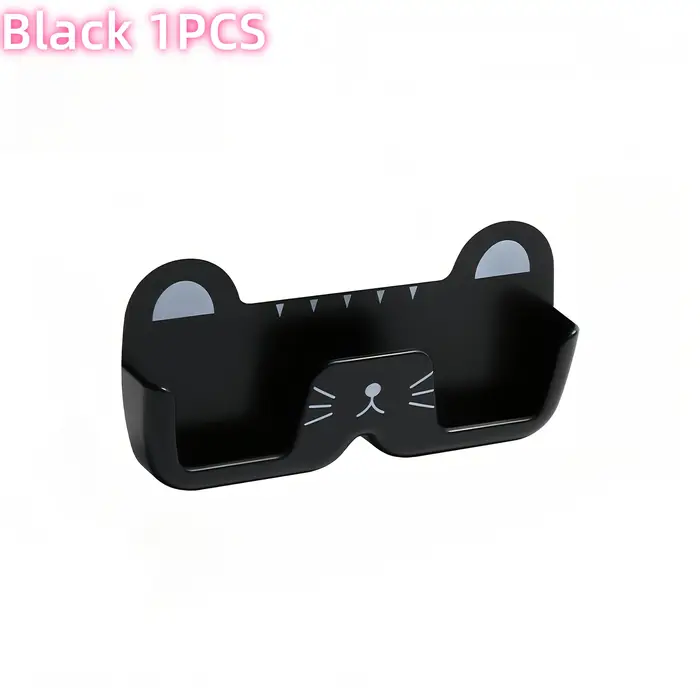 Support de rangement de lunettes de chat mignon, boîte de rangement de lunettes Portable domestique,