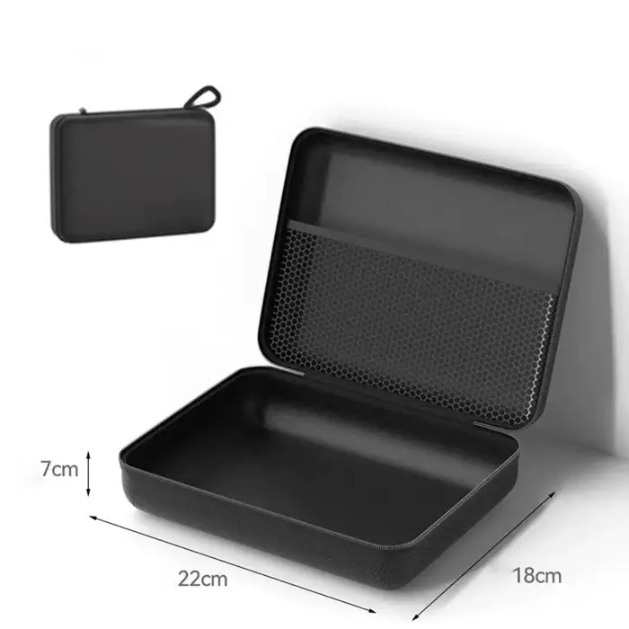 Sac de rangement pour aspirateur de voiture, boîte de rangement en EVA à coque rigide, organisateur 