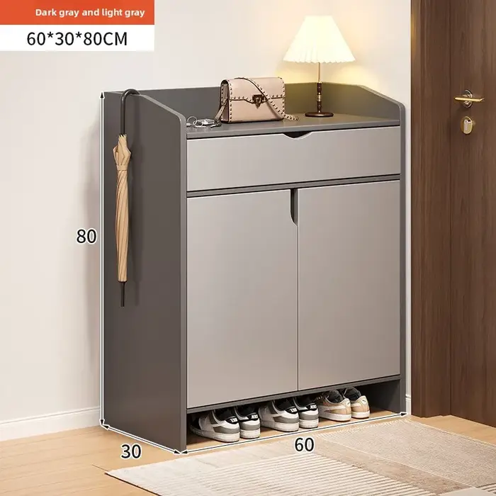 Meuble à chaussures multifonctionnel pour la maison, casier de rangement pour couloir, petite unité