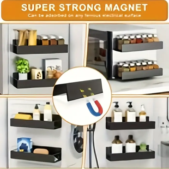 Étagère magnétique murale pour réfrigérateur