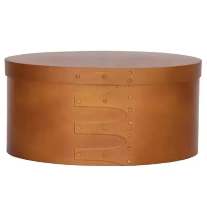 ABKW - Boîte de rangement en bois au design rétro, grande capacité, boîte organisatrice portable, bo