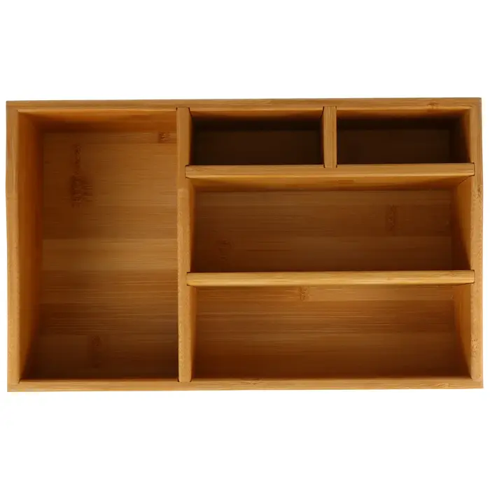 Boîte de rangement en bambou