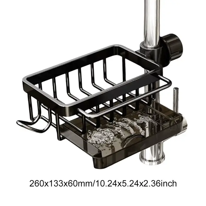Étagère de vidange de cuisine à 3 niveaux, support de rangement de cuisine multifonctionnel, organis