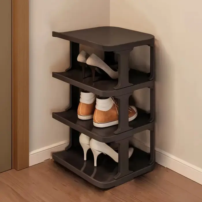 The Gap Shoe Rack : une solution de rangement verticale pour chaussures, pour un accès et une sortie