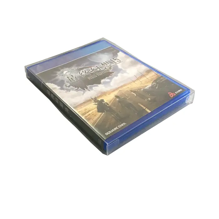 Boîte transparente transparente pour PS4, collection de cartes de jeu, affichage, stockage, boîte de