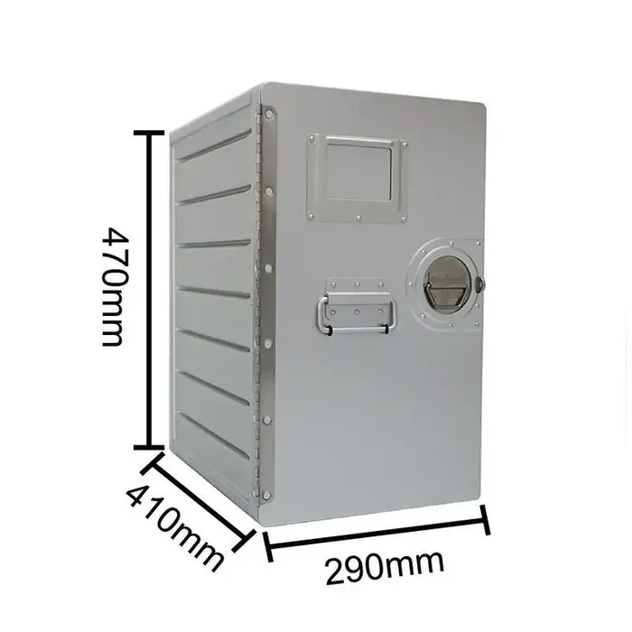 Boîte de rangement en métal de type MELType, boîtes d'armoire à roulettes modernes simples, salon, c