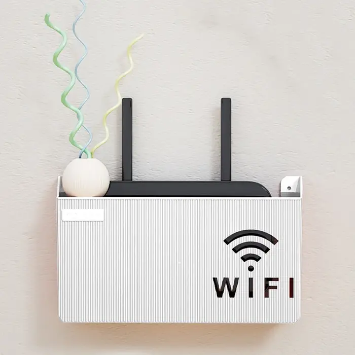 Support de rangement pour routeur, boîte de rangement pour décodeur TV