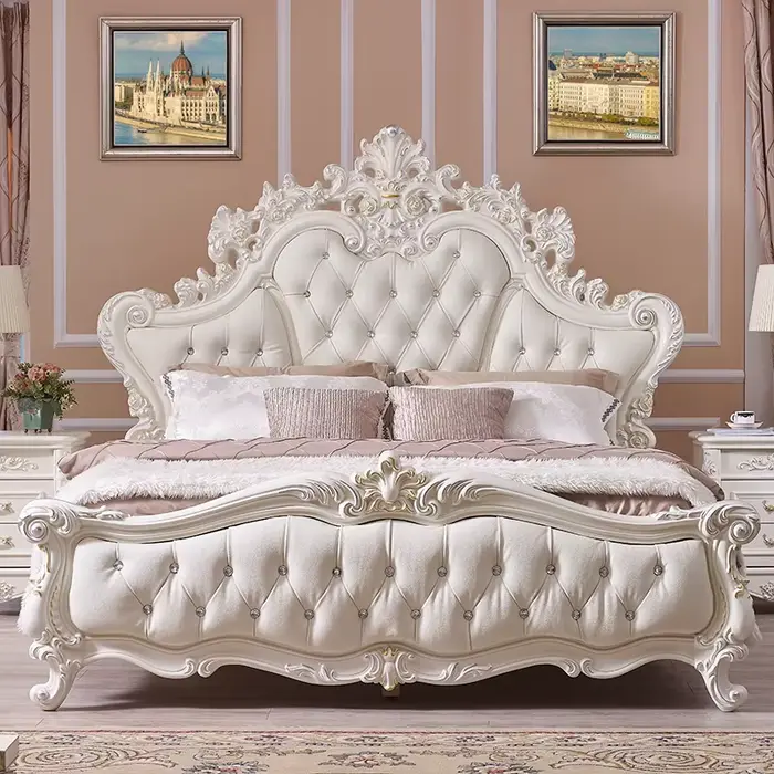Lit de princesse moderne de style européen