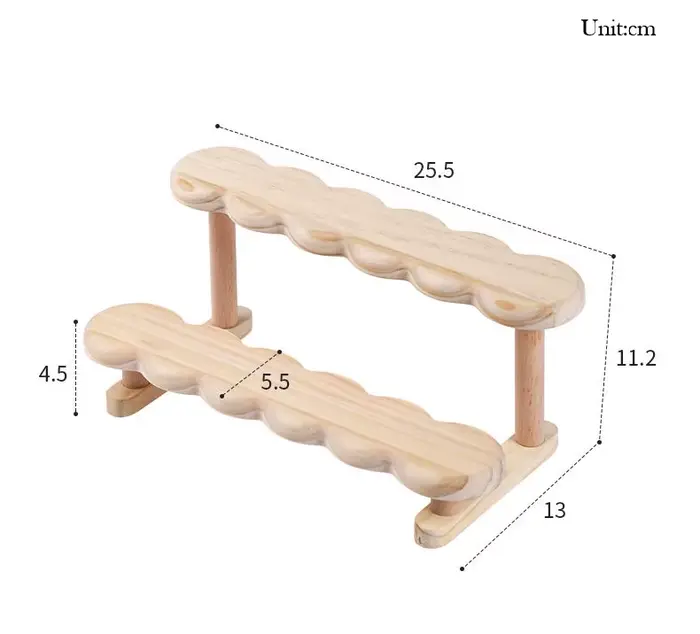 Étagère de rangement en bois pour cuisine, organisateur de bureau en rotin, présentoir à épices pour