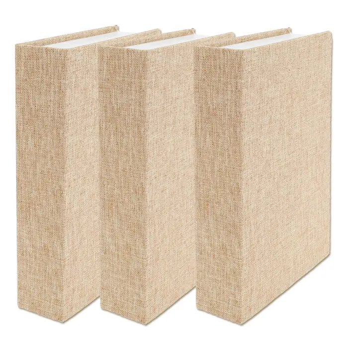 Boîte de rangement de faux livres décorative moderne