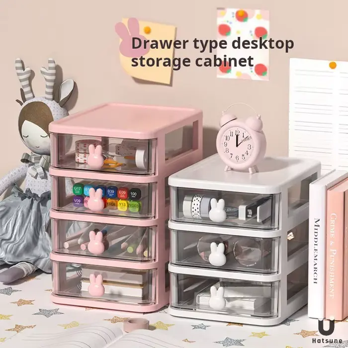 Boîte de rangement de bureau de type tiroir