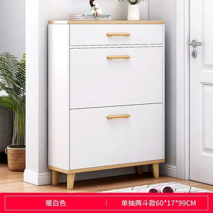 Armoires de rangement en bois pour chaussures, meubles de salon modernes, meubles d'entrée de maison