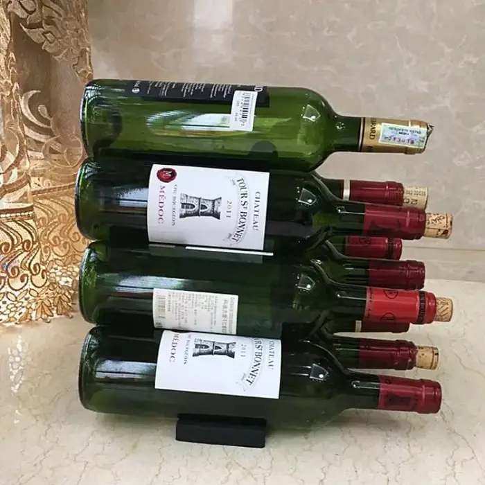 Porte-bouteilles de vin pour comptoir