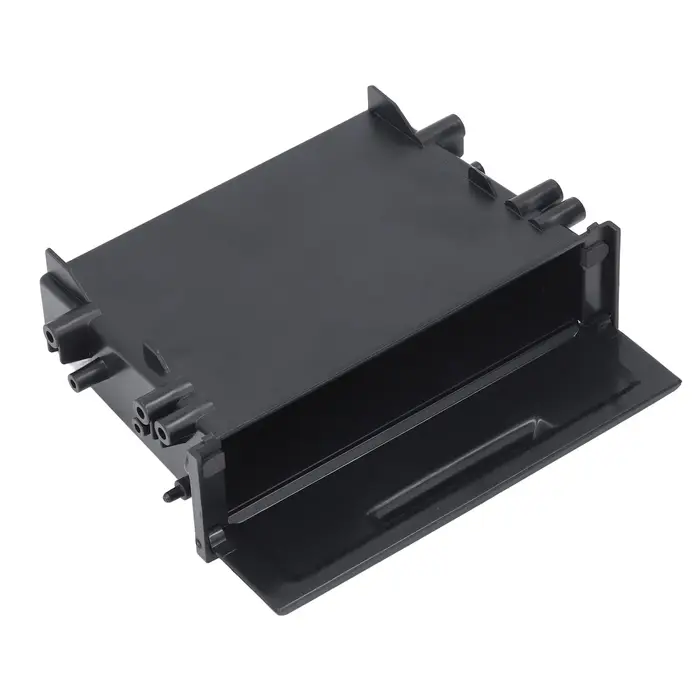 Boîte de rangement pour autoradio 1DIN, multi-application ABS noir, organisateur intérieur de rempla