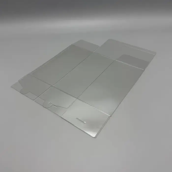 Boîte de rangement transparente en PET