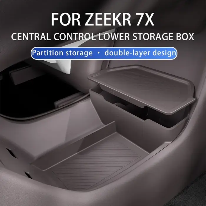 Boîte de rangement pour ZEEKR 7X 2025 2024