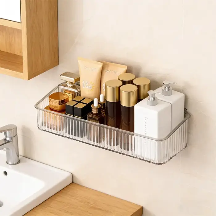 Étagère d'angle pour gel douche