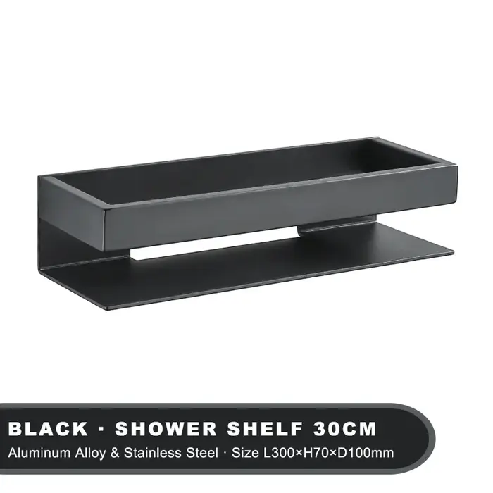 Étagère de douche en acier inoxydable, organisateur de salle de bain, étagère de rangement, porte-sh