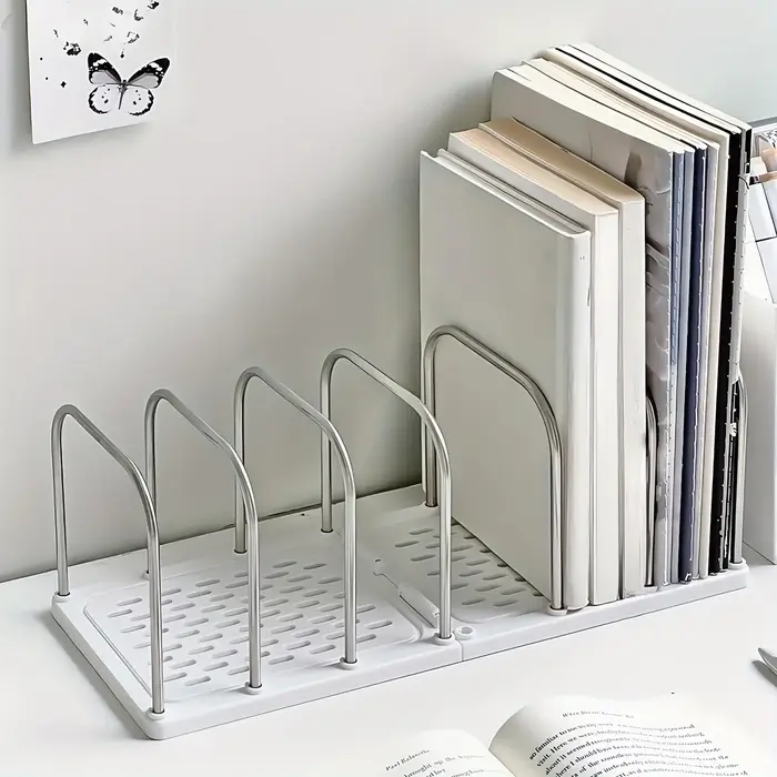Bibliothèque de bureau en matériau PP |   Etagère de rangement de bureau minimaliste moderne à base 