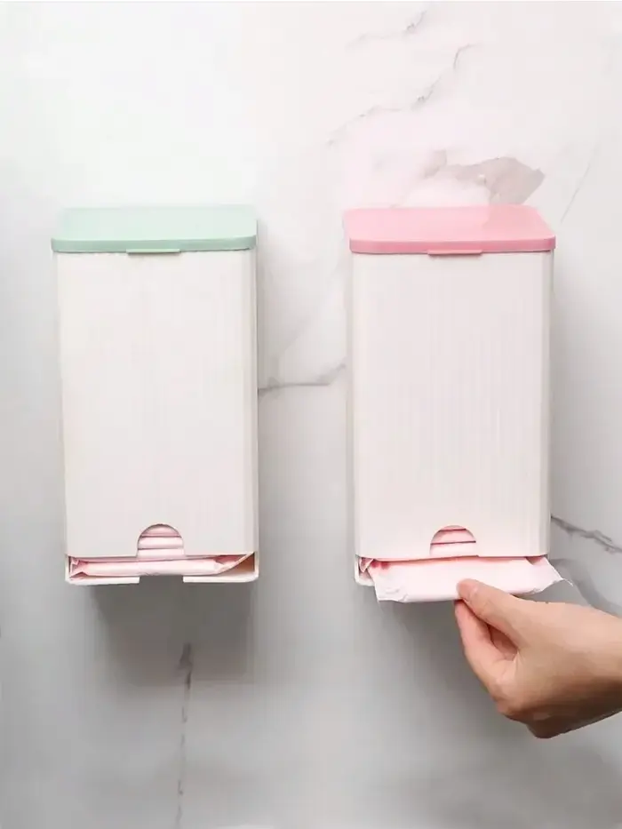 Boîte de rangement murale pour serviettes hygiéniques
