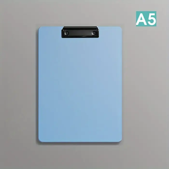 Presse-papiers A5 avec porte-stylo et Clip à profil bas, organisateur de documents essentiels pour i