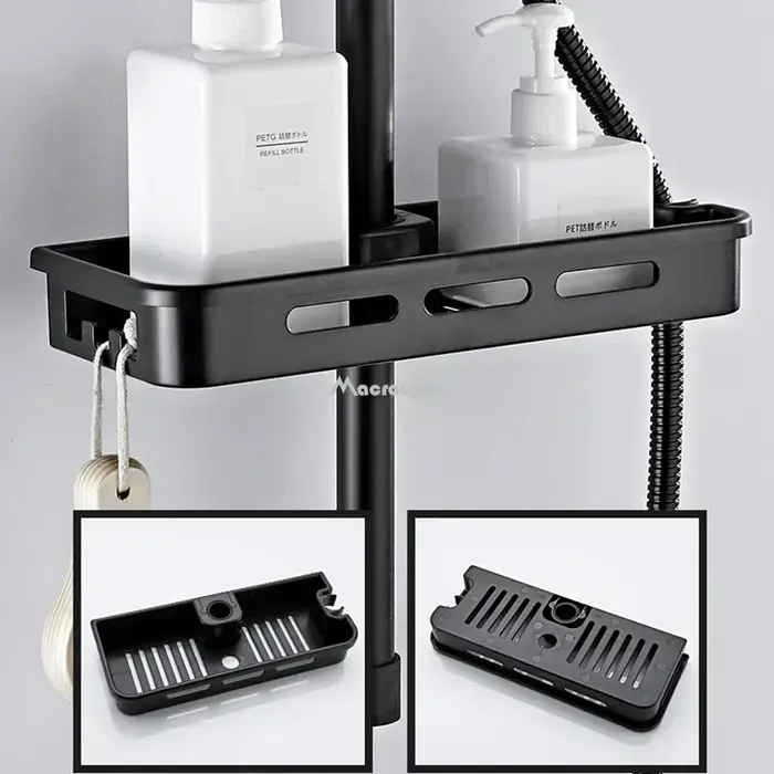 Support de rangement pour salle de bain et douche