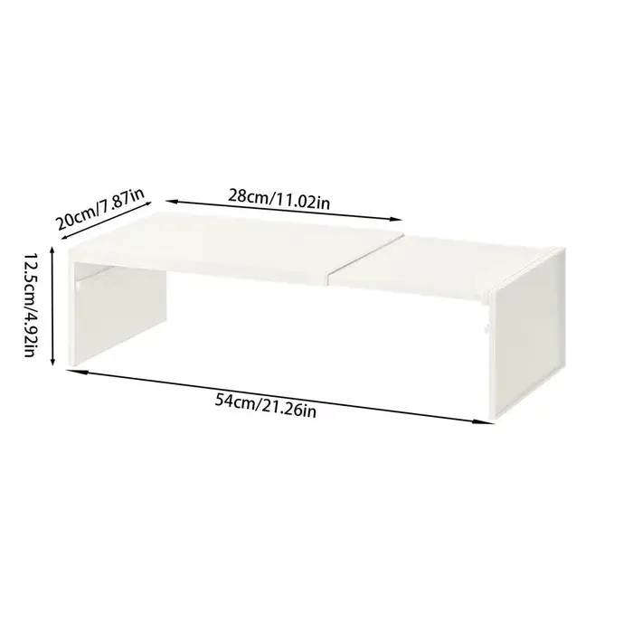 Étagère de cuisine extensible et empilable pour comptoir et armoire, accessoires de rangement de cui