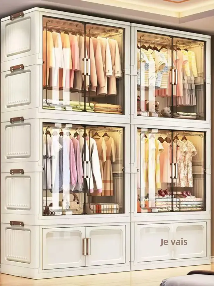 Armoire de rangement pliante