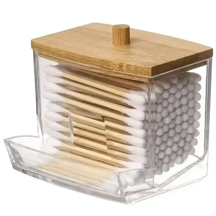 Boîte de rangement pour coton-tige