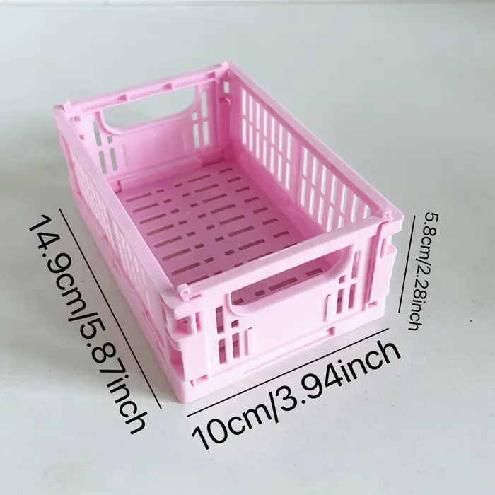 Caisse pliable en plastique