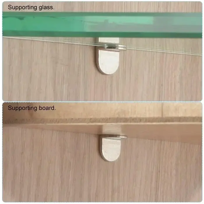 Chevilles de Support d'étagère en forme de L