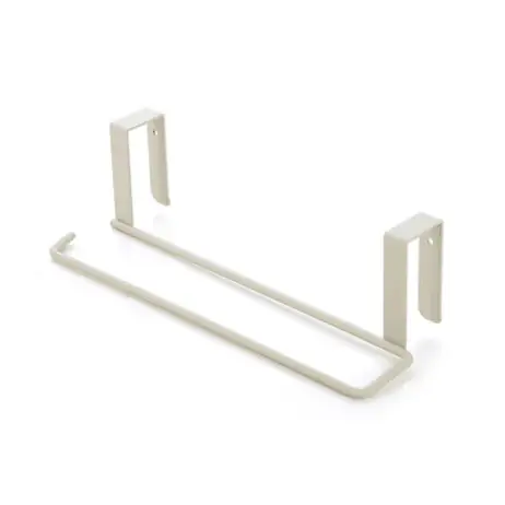Étagère de toilette blanc/noir, porte-rouleau de papier, organisateur de maison, cintre de mouchoirs