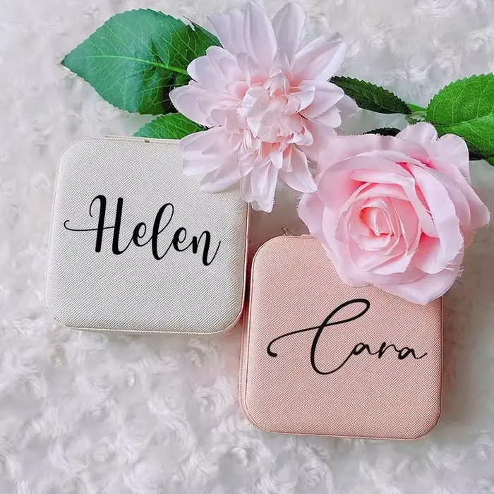 Boîte à bijoux personnalisée pour filles