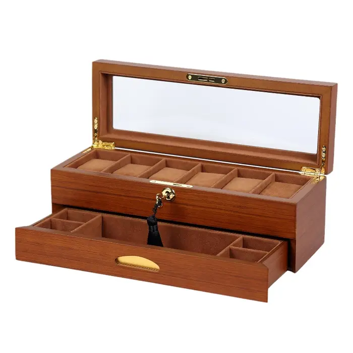 Boîtes de montre en bois pour hommes