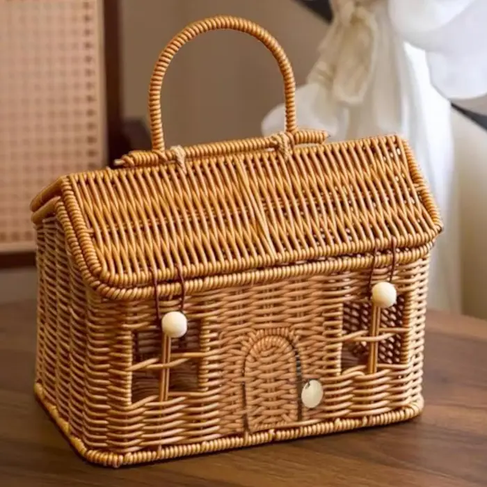 Paniers en osier pour rangement