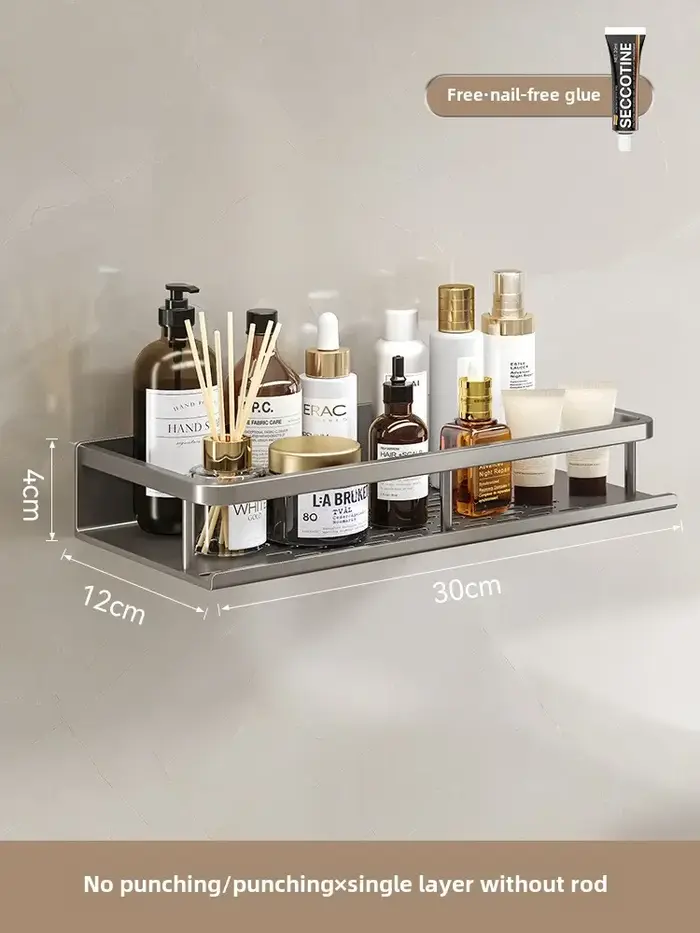 Support de rangement mural pour le lavage des mains et la douche, support pour gel douche, ark non k