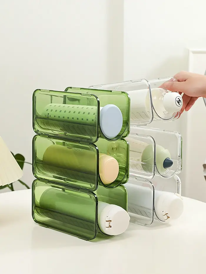 Support de rangement empilable pour bouteilles