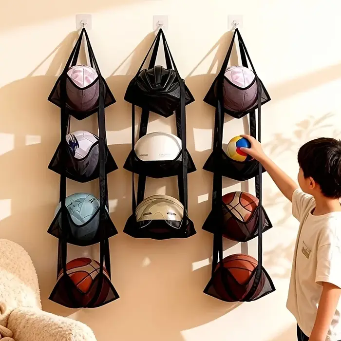 Sac de rangement suspendu pour ballons