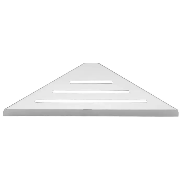 Étagère de salle de bain, étagère de douche d'angle sans perçage, organisateur d'angle en acier inox