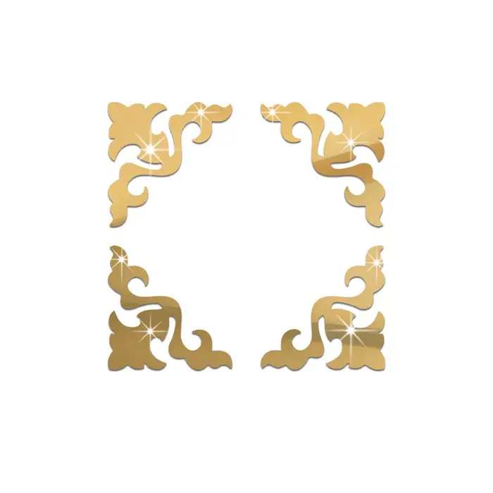 Autocollant de miroir de décoration de meubles