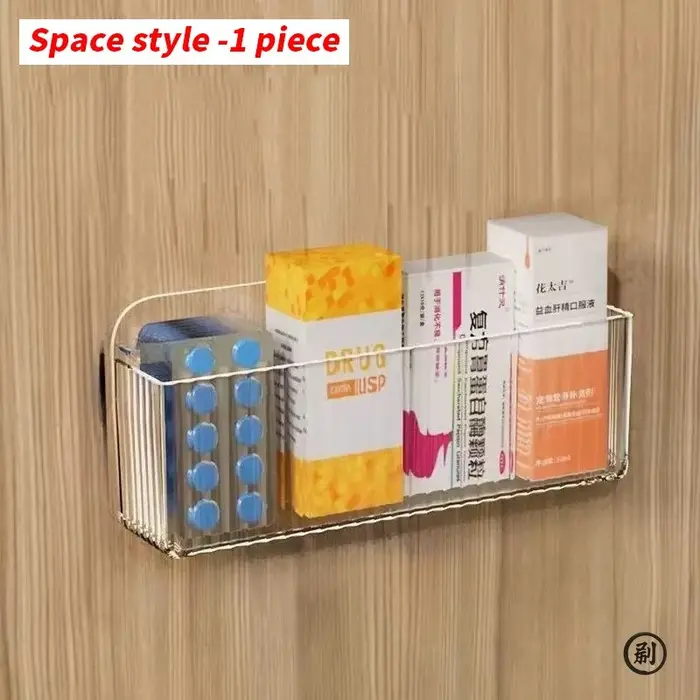 1 pièce - Boîte de rangement murale multifonctionnelle - idéale pour ranger les médicaments quotidie