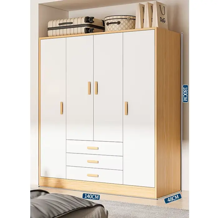 Armoire de chambre à coucher au design d'intérieur moderne