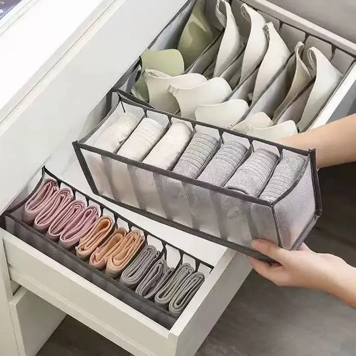 Boîte de rangement de lingerie à 11/7/6 compartiments