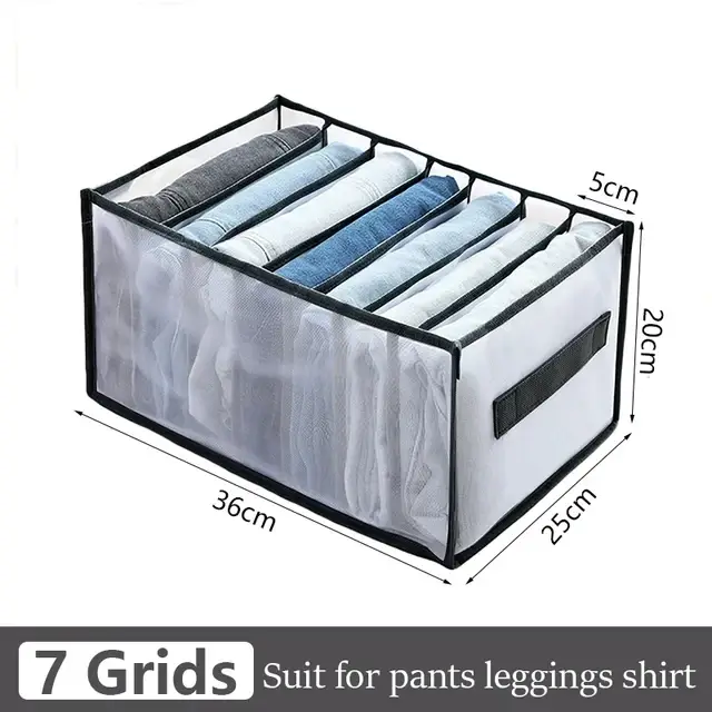 Gestionnaire de rangement pliable pour vêtements, grande capacité, chemises, pulls, placards, tiroir