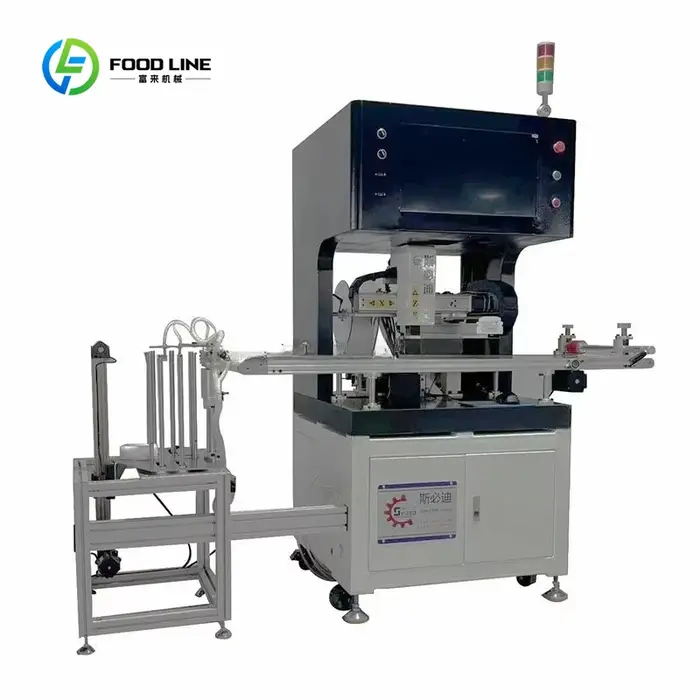 Machine d'étiquetage automatique de bureau personnalisée pour sacs et boîtes plates, applicateur d'é