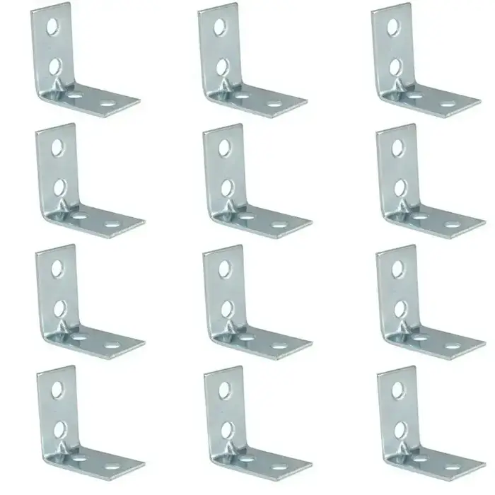 Supports d'angle en métal en forme de L