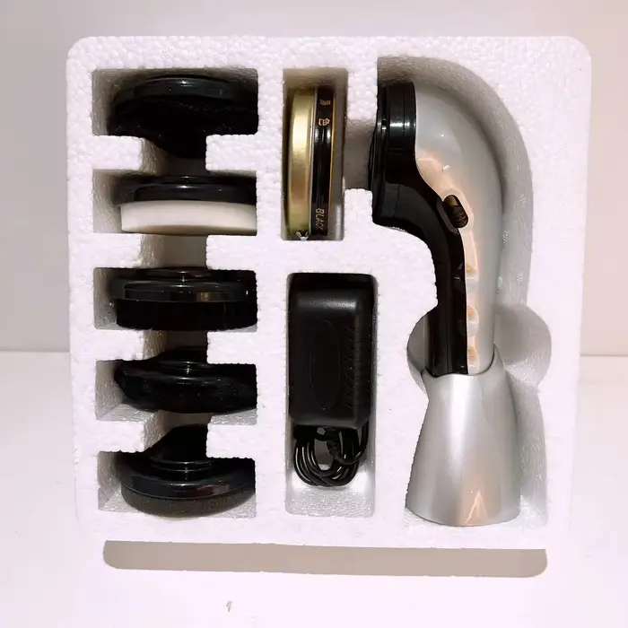 Polisseuse Électrique Multifonctionnelle Portable pour Chaussures, Outil d'Entretien du Cuir Puissan
