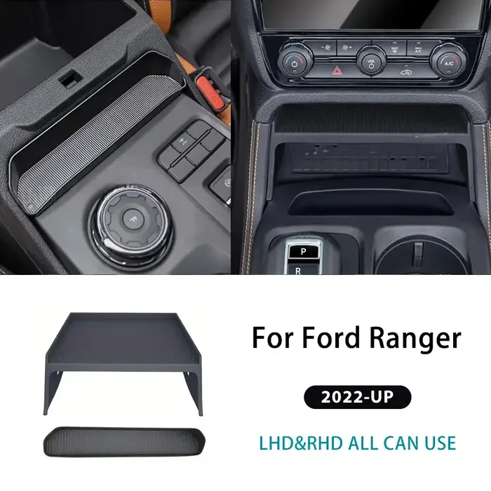 Boîte de rangement pour console centrale de voiture, pour Ford Ranger T9 2022 2023 2024 2025, access
